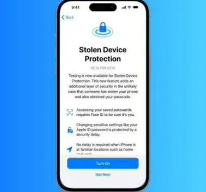 回民苹果授权维修店分享被盗设备保护功能开启方法 