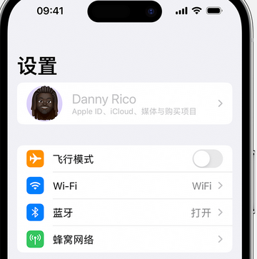 回民appleID维修服务iPhone设置中Apple ID显示为灰色无法使用