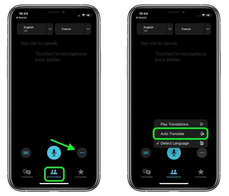 回民苹果手机维修分享iOS 15 “翻译” App 新改进 