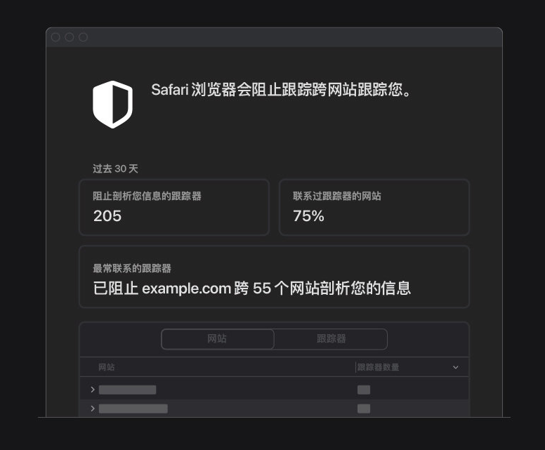 回民苹果手机维修分享如何在 Safari 浏览器中查看和打开隐私报告 